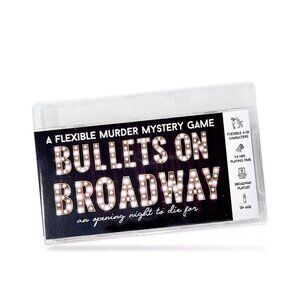 Bullets On Broadway A Flexible Murder Mystery Game New In Package